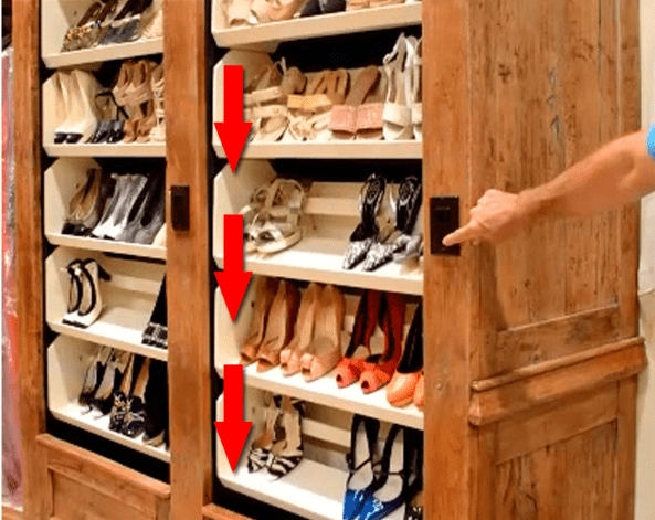 Closet Organizer for Shoes